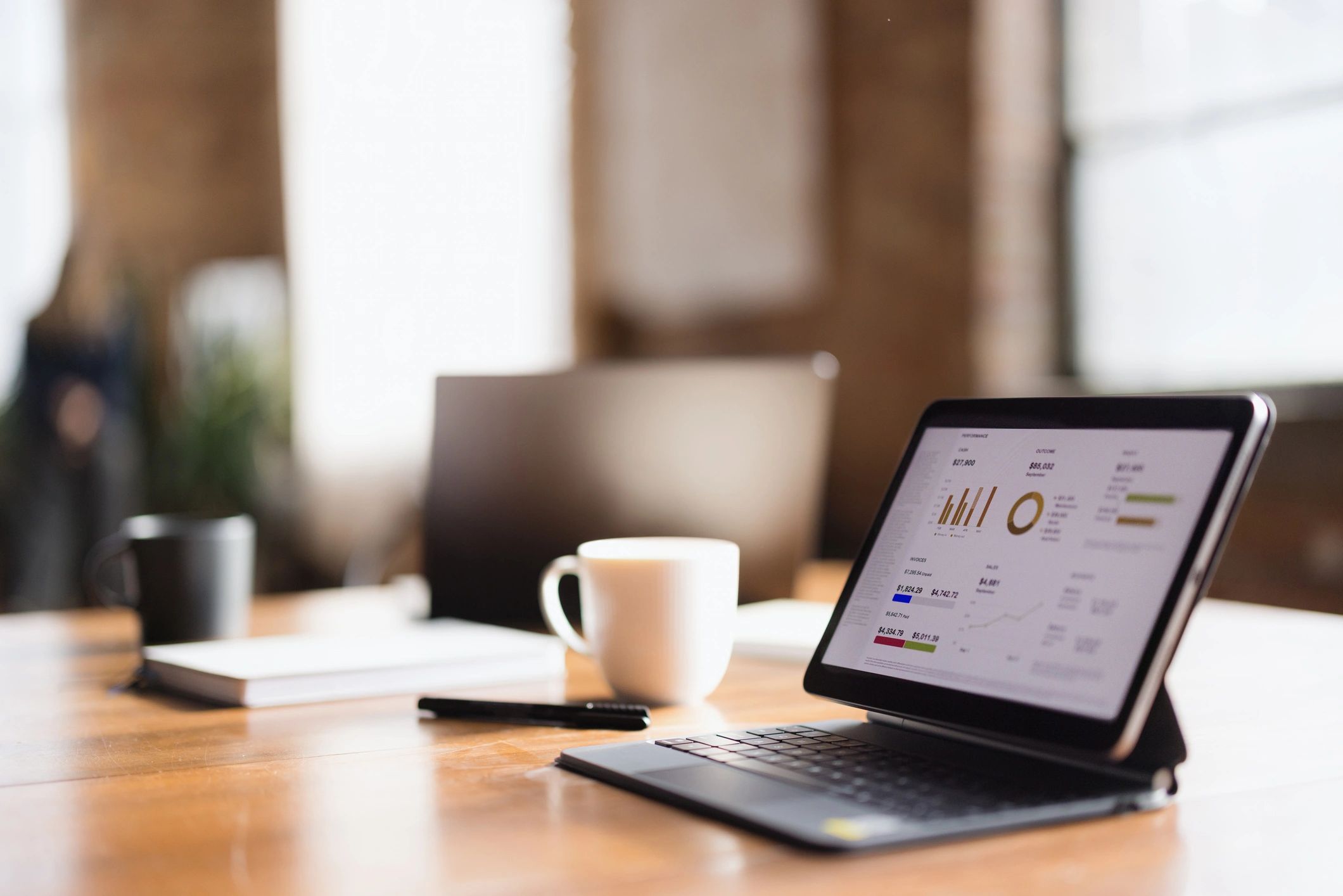 Digital advertising performance dashboard